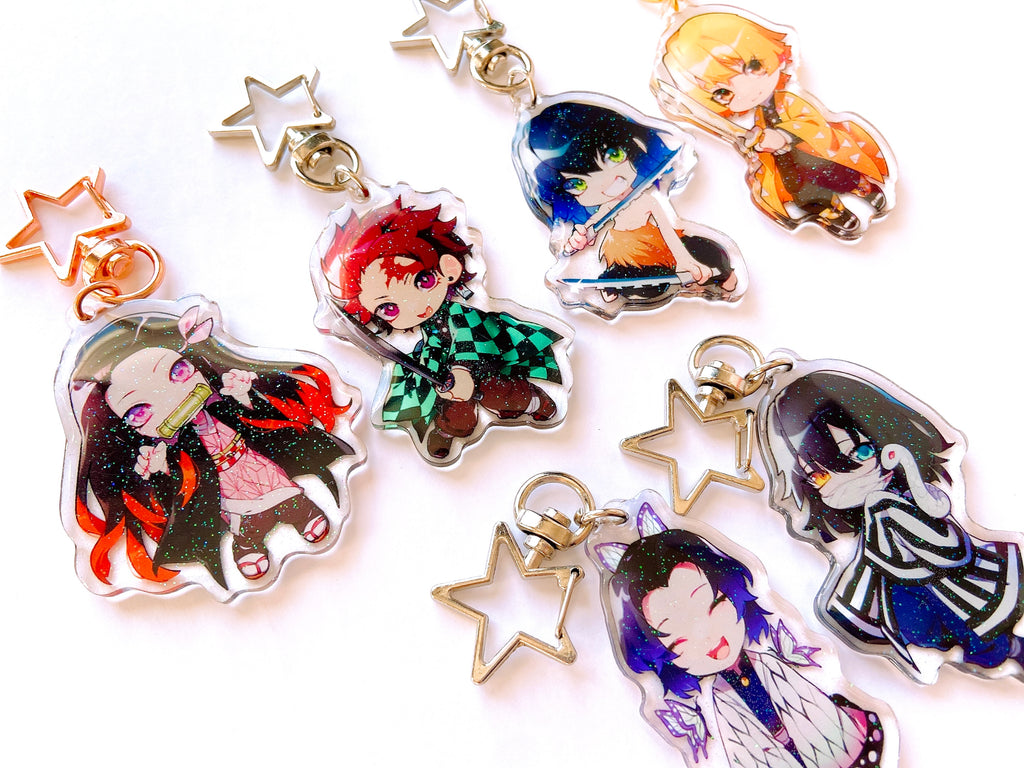 Custom Acrylic Charm Commission