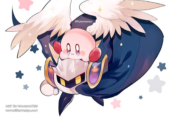 meta knight (kirby and 1 more) drawn by enoki_3106