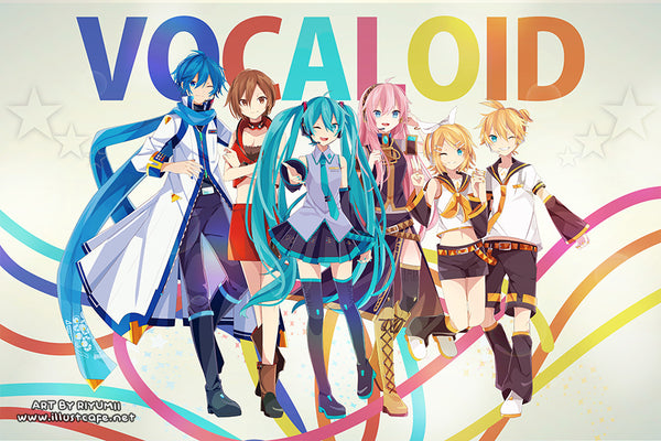 VOCALOID 歌い手 ポスター Vocaloid Poster [Riyumii] – IllustCafe