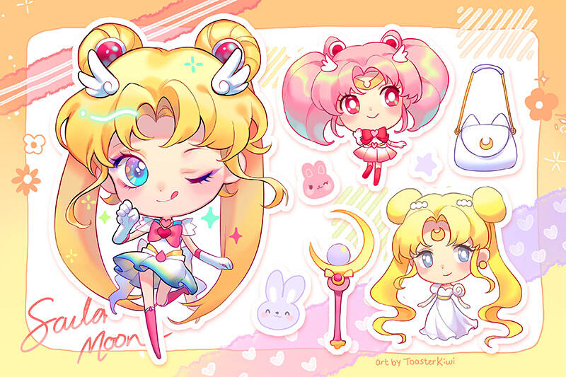 Custom Sticker Sheet Commission