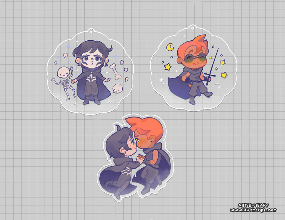 Custom Acrylic Charm Commission