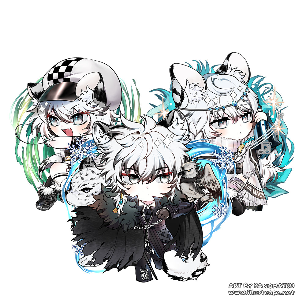 Custom Acrylic Charm Commission