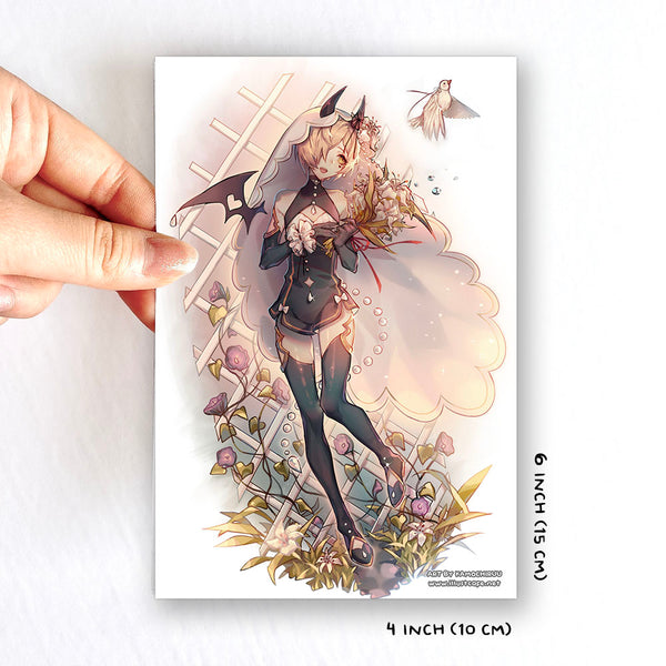 Bouquet Postcard [Kamochiruu]