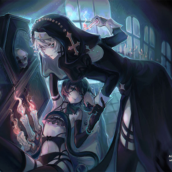 Lucian & Aeden Altar OC Poster [Kamochiruu]