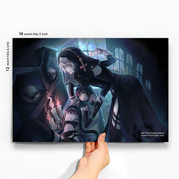 Lucian & Aeden Altar OC Poster [Kamochiruu]