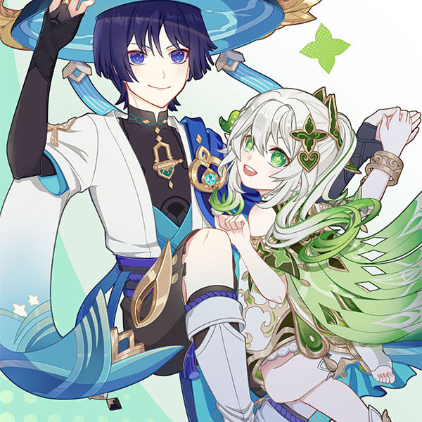 Nahida and Wanderer Poster [Night Owl]