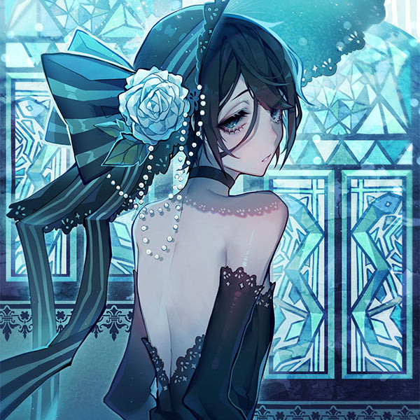 Stained Glass Lucian OC Poster [Kamochiruu]