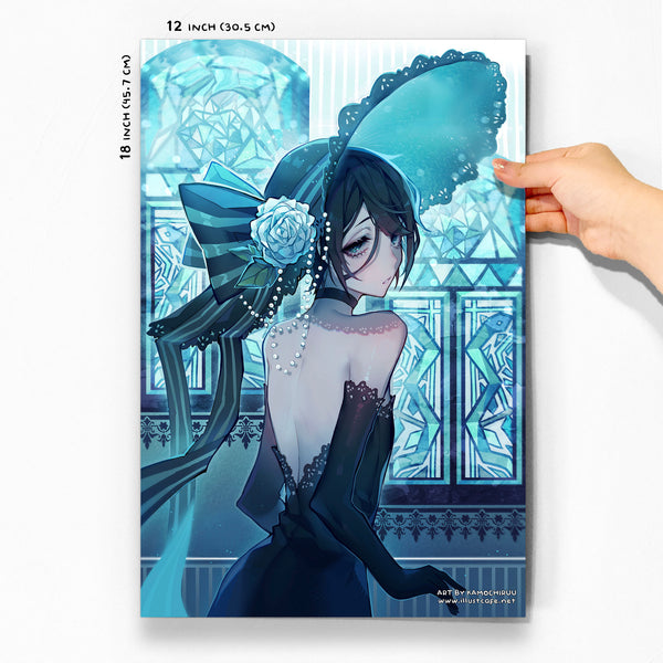 Stained Glass Lucian OC Poster [Kamochiruu]