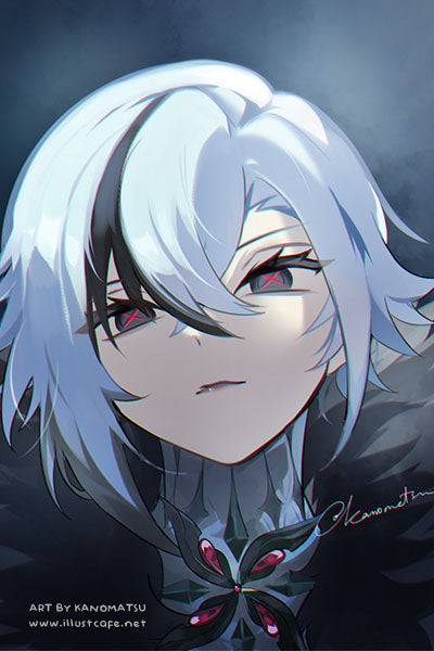 Genshin Arlecchino Postcard [Kanomatsu]