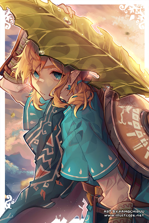 Legend Of Zelda Breath Of The Wild Link Fanart Zelda Breath Of The