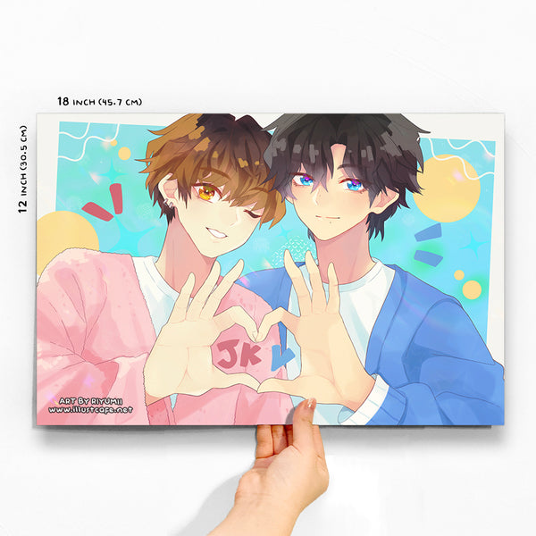 BTS VKook Poster [Riyumii]
