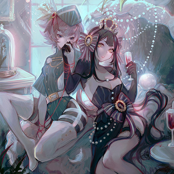 Bedside Dusk Lilith Alouette Poster [Kamochiruu]