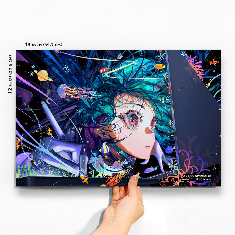 Kimetsu No Yaiba Poster Painting canvas 12*18inch on sale