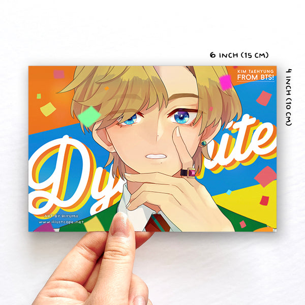 BTS Dynamite V Postcard [Riyumii]