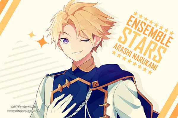 Enstars Arashi Postcard [Riyumii]