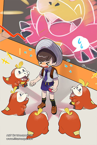 Fuecoco Postcard [Kanomatsu]