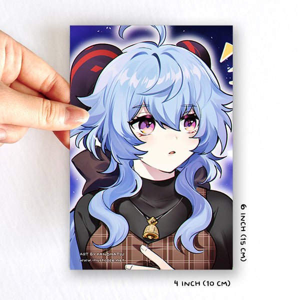 Genshin Ganyu Postcard [Kanomatsu]