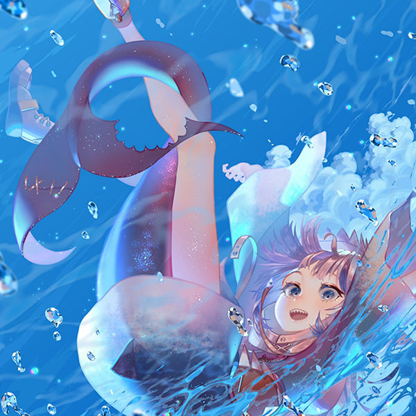 Gawr Gura Postcard [Diyokama]