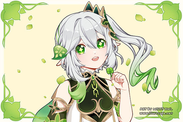 Genshin Nahida Postcard [Night Owl]