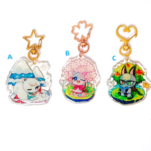 ACNH Seasons Charms [Kanomatsu]