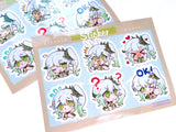 Nahida Sticker Sheet GENSHIN IMPACT [Kamochiruu]