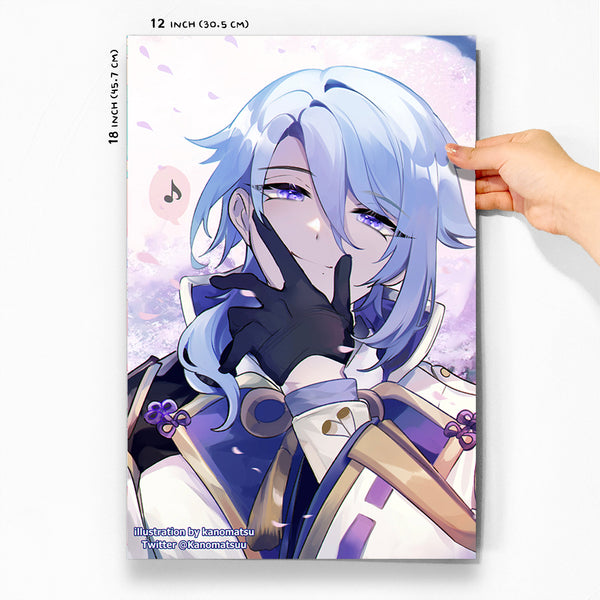 Genshin Ayato Poster [Kanomatsu]