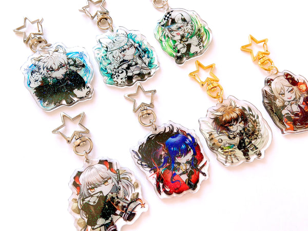 Custom Acrylic Charm Commission – IllustCafe