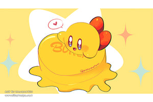 Kirby Butter Postcard [Kanomatsu]