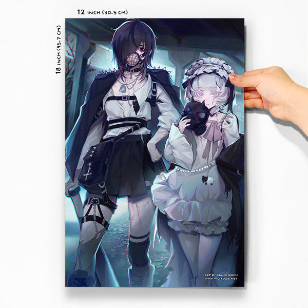 Little Lamb Bad Wolf OC Poster [Kamochiruu]