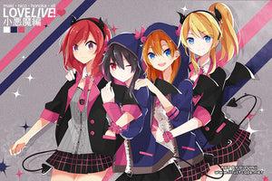 Love Live Nico x Maki x Eli x Honoka Poster [Riyumii]