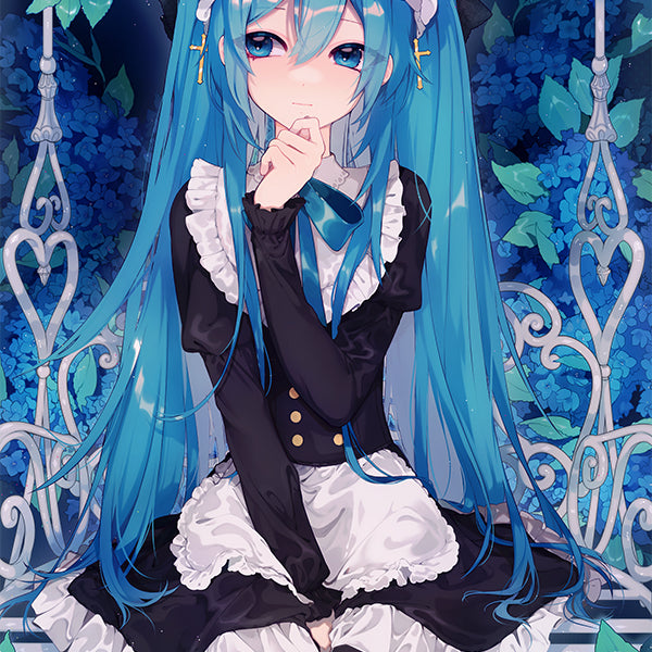 Maid Miku Poster [Mazamuno]