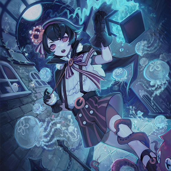 OC Crow Sinclaire Lantern Poster [Kamochiruu]