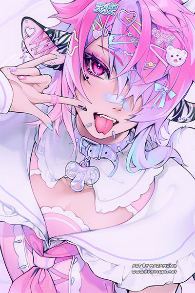 Pacifier Mongrel Postcard [Mazamuno]