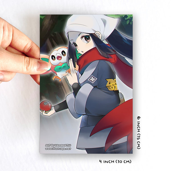 Pokemon Legends Postcard [Kanomatsu]