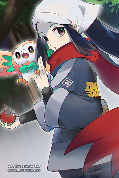 Pokemon Legends Postcard [Kanomatsu]
