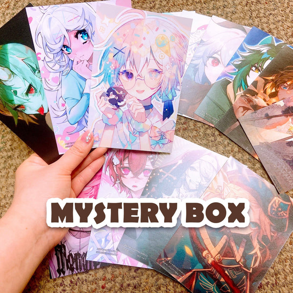 SMALL PRINTS MYSTERY BOX (10 prints)