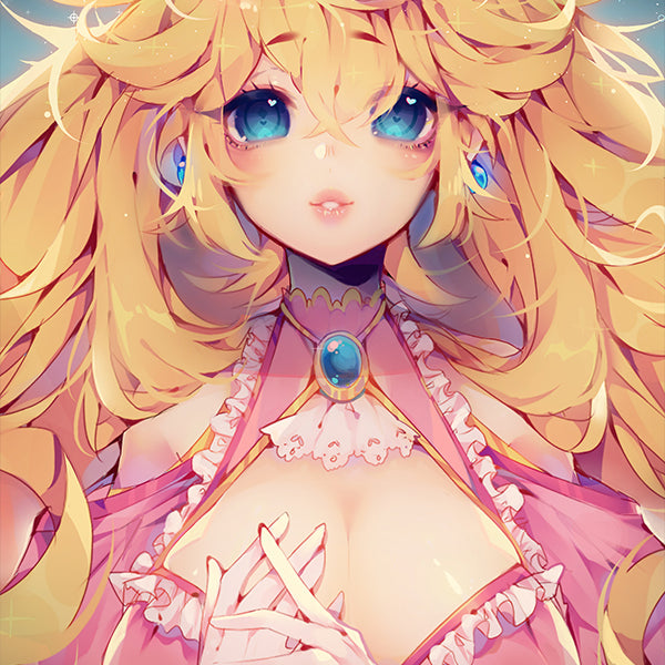 Princess Peach Poster [Kamochiruu]