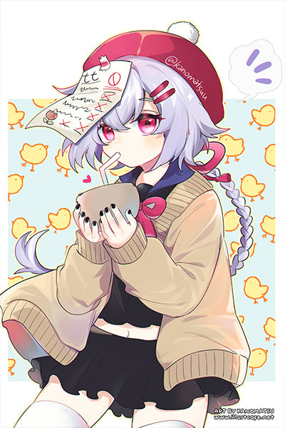 Genshin Qiqi Casual Postcard [Kanomatsu]