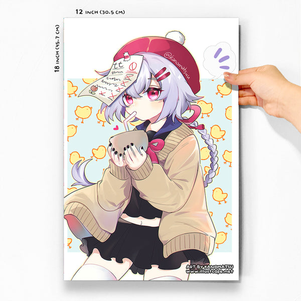 Genshin Qiqi Casual Poster [Kanomatsu]