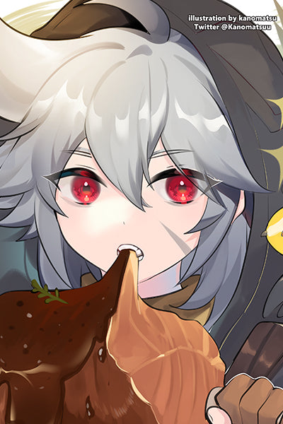 Genshin Razor Postcard [Kanomatsu]