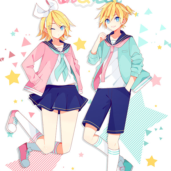 Vocaloid Kagamine Rin & Len Poster [Riyumii]