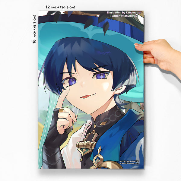 Genshin Scara Poster [Kanomatsu]