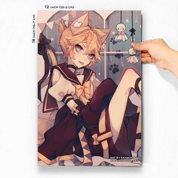 Siren Frame Micah OC Poster [Kamochiruu] – IllustCafe