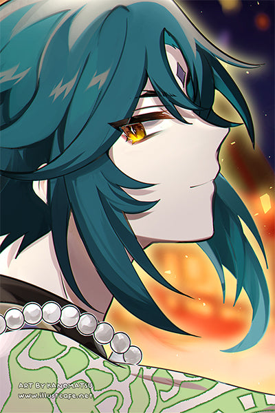 Genshin Xiao Postcard [Kanomatsu]