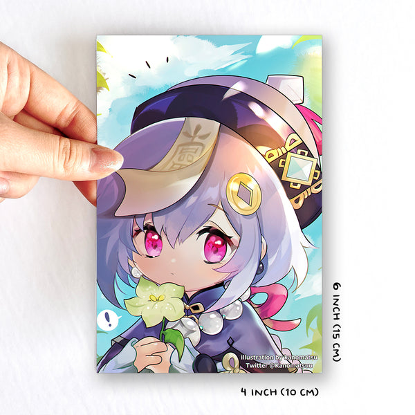Genshin Birthday Qiqi Postcard [Kanomatsu]