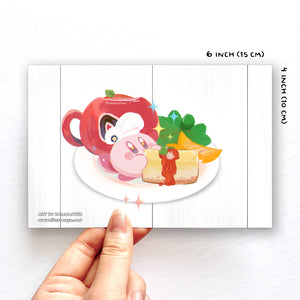 Chef Kirby Postcard [Kanomatsu]