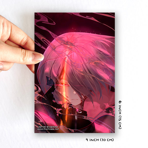 Netra Postcard [Diyokama] – IllustCafe