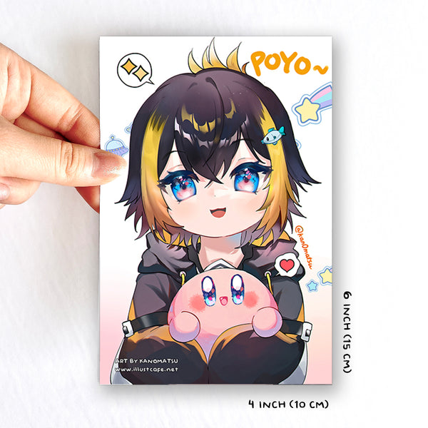 Kirby Petra Postcard [Kanomatsu]