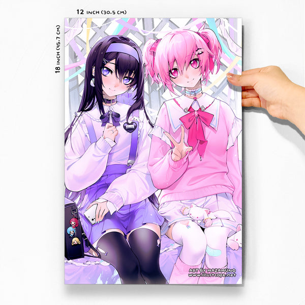 Homura Madoka Poster [Mazamuno]