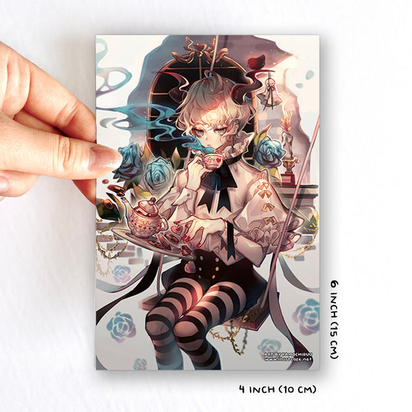 Tea Time Postcard [Kamochiruu]